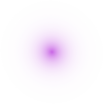 Purple blur circle. Neon round frame. Shining circle banner.