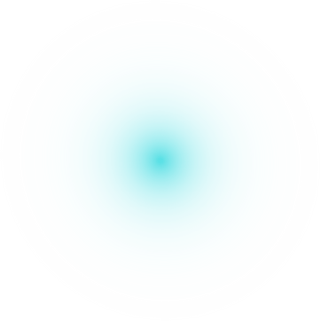 Blue green blur circle. Neon round frame. Shining circle ban